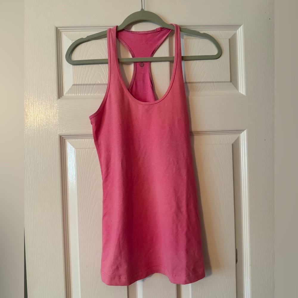 lululemon athletica Pink Tank Top